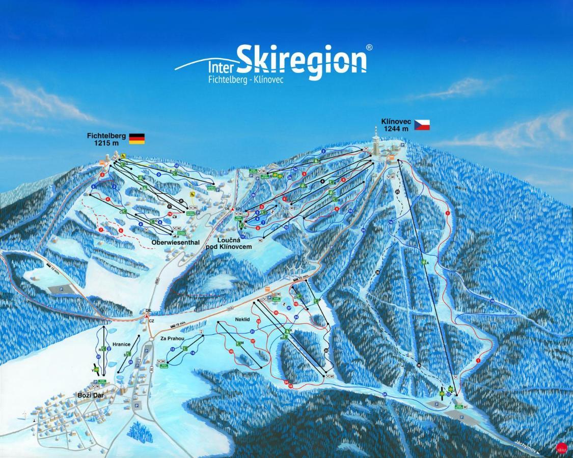 Mountain Apartment Panorama Klinovec Loučná pod Klínovcem 外观 照片